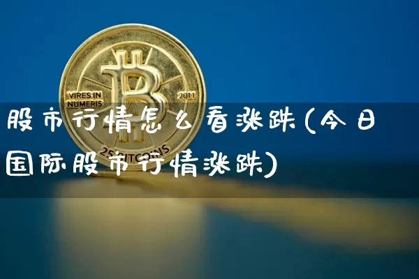 股市行情怎么看涨跌(今日国际股市行情涨跌)_https://www.jyywjc.com_上交所_第1张