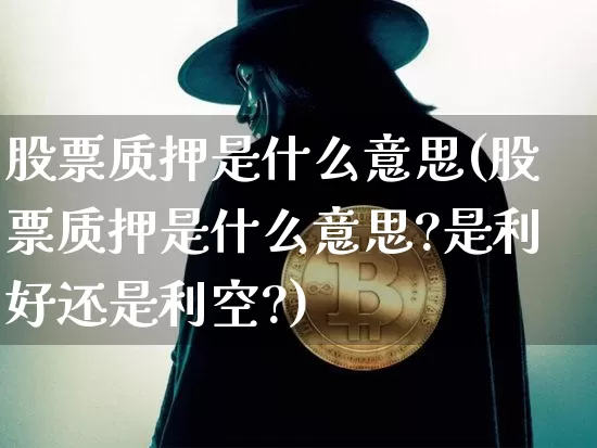股票质押是什么意思(股票质押是什么意思?是利好还是利空?)_https://www.jyywjc.com_科创板_第1张