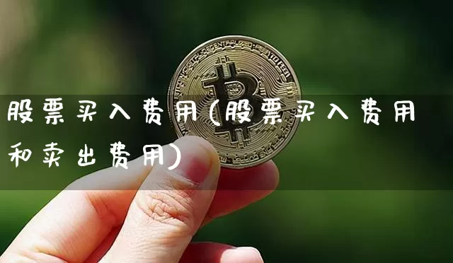 股票买入费用(股票买入费用和卖出费用)_https://www.jyywjc.com_股票价格_第1张