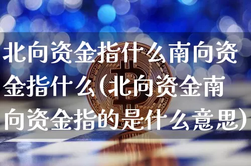 北向资金指什么南向资金指什么(北向资金南向资金指的是什么意思)_https://www.jyywjc.com_股票板块_第1张