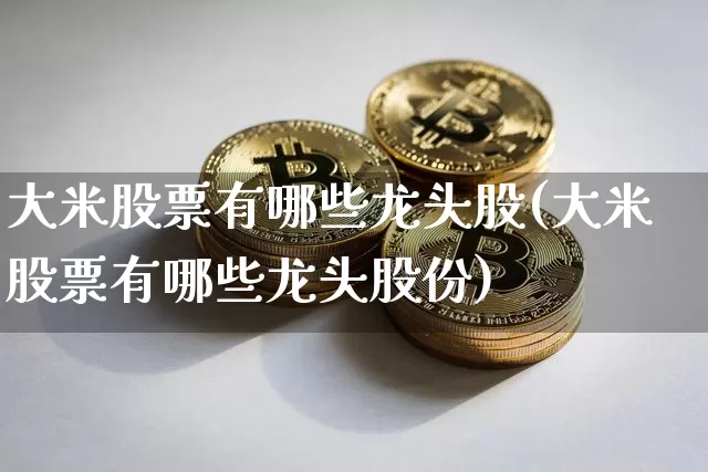 大米股票有哪些龙头股(大米股票有哪些龙头股份)_https://www.jyywjc.com_股票趋势_第1张