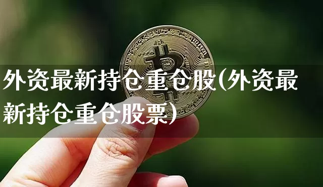 外资最新持仓重仓股(外资最新持仓重仓股票)_https://www.jyywjc.com_股票_第1张