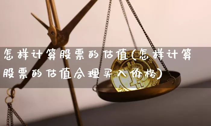 怎样计算股票的估值(怎样计算股票的估值合理买入价格)_https://www.jyywjc.com_股票趋势_第1张