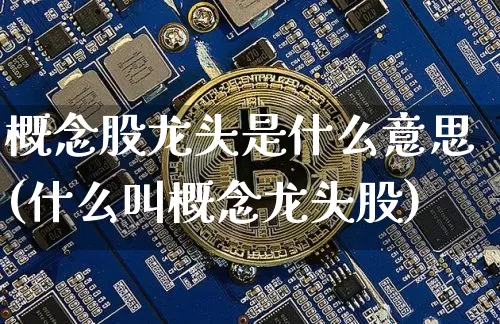 概念股龙头是什么意思(什么叫概念龙头股)_https://www.jyywjc.com_深交所_第1张