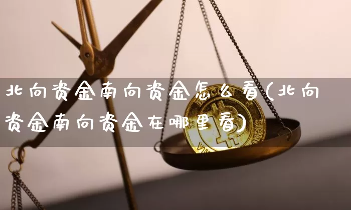 北向资金南向资金怎么看(北向资金南向资金在哪里看)_https://www.jyywjc.com_股票趋势_第1张