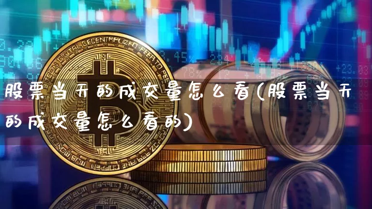 股票当天的成交量怎么看(股票当天的成交量怎么看的)_https://www.jyywjc.com_北交所_第1张