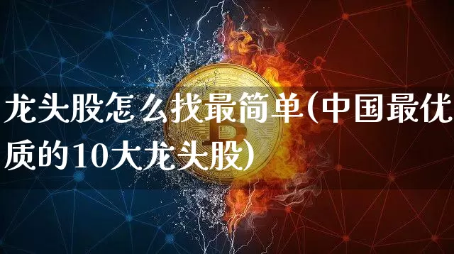 龙头股怎么找最简单(中国最优质的10大龙头股)_https://www.jyywjc.com_股票板块_第1张