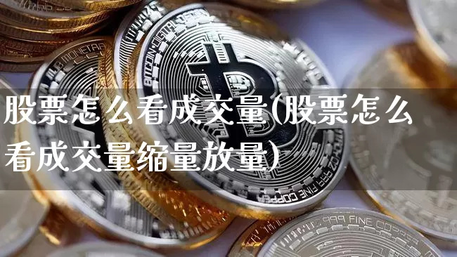 股票怎么看成交量(股票怎么看成交量缩量放量)_https://www.jyywjc.com_股票板块_第1张