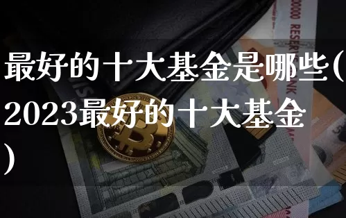 最好的十大基金是哪些(2023最好的十大基金)_https://www.jyywjc.com_股票板块_第1张