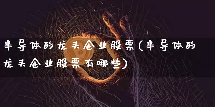 半导体的龙头企业股票(半导体的龙头企业股票有哪些)_https://www.jyywjc.com_股票行情_第1张