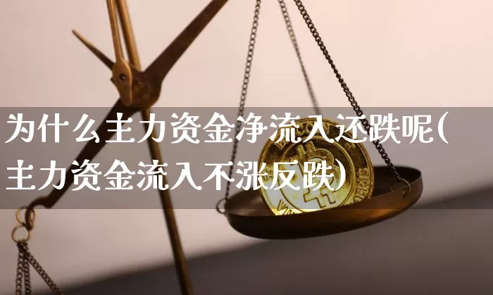 为什么主力资金净流入还跌呢(主力资金流入不涨反跌)_https://www.jyywjc.com_股票价格_第1张