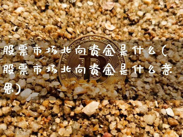 股票市场北向资金是什么(股票市场北向资金是什么意思)_https://www.jyywjc.com_股票_第1张