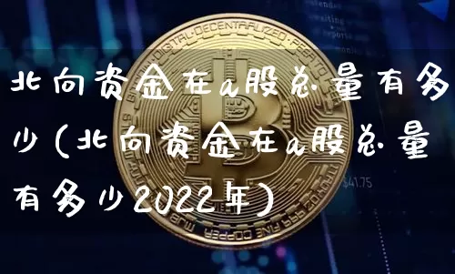 北向资金在a股总量有多少(北向资金在a股总量有多少2022年)_https://www.jyywjc.com_股票价格_第1张