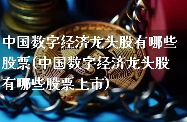 中国数字经济龙头股有哪些股票(中国数字经济龙头股有哪些股票上市)_https://www.jyywjc.com_股票行情_第1张
