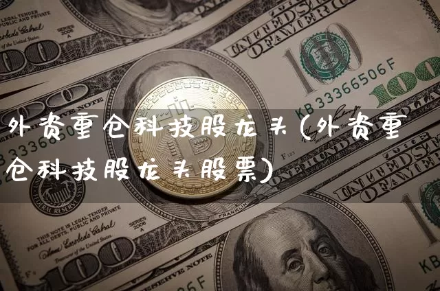 外资重仓科技股龙头(外资重仓科技股龙头股票)_https://www.jyywjc.com_股票价格_第1张
