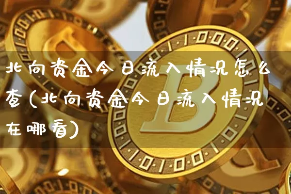 北向资金今日流入情况怎么查(北向资金今日流入情况在哪看)_https://www.jyywjc.com_股票板块_第1张