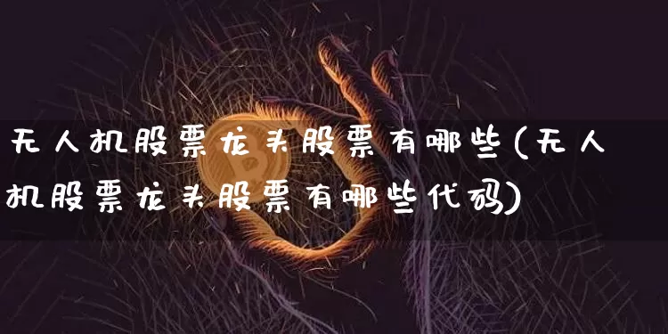 无人机股票龙头股票有哪些(无人机股票龙头股票有哪些代码)_https://www.jyywjc.com_股票_第1张