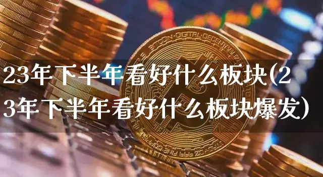 23年下半年看好什么板块(23年下半年看好什么板块爆发)_https://www.jyywjc.com_股票板块_第1张