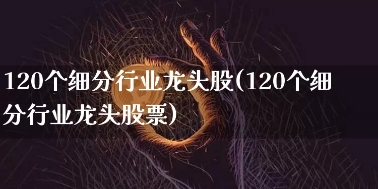 120个细分行业龙头股(120个细分行业龙头股票)_https://www.jyywjc.com_股票行情_第1张