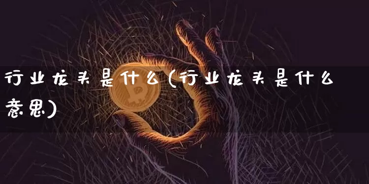 行业龙头是什么(行业龙头是什么意思)_https://www.jyywjc.com_股票_第1张