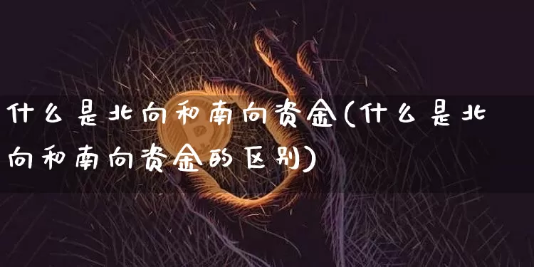 什么是北向和南向资金(什么是北向和南向资金的区别)_https://www.jyywjc.com_股票价格_第1张