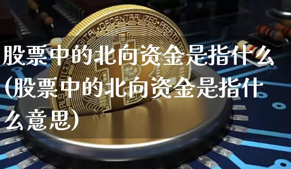 股票中的北向资金是指什么(股票中的北向资金是指什么意思)_https://www.jyywjc.com_股票行情_第1张