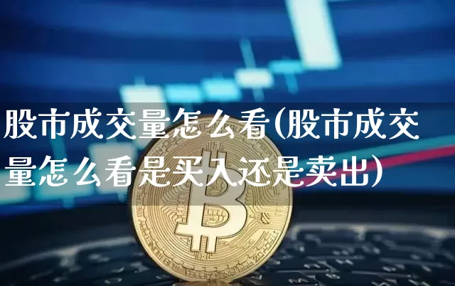 股市成交量怎么看(股市成交量怎么看是买入还是卖出)_https://www.jyywjc.com_科创板_第1张