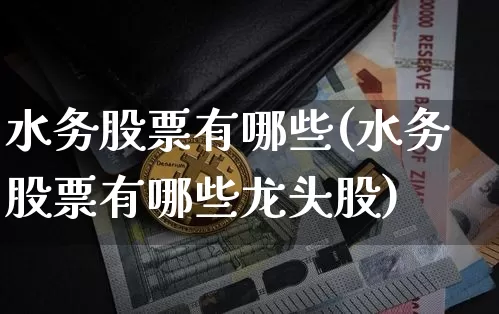 水务股票有哪些(水务股票有哪些龙头股)_https://www.jyywjc.com_股票价格_第1张