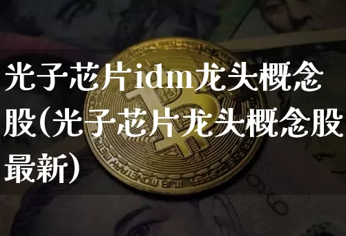 光子芯片idm龙头概念股(光子芯片龙头概念股最新)_https://www.jyywjc.com_股票趋势_第1张