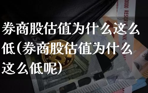 券商股估值为什么这么低(券商股估值为什么这么低呢)_https://www.jyywjc.com_股票行情_第1张