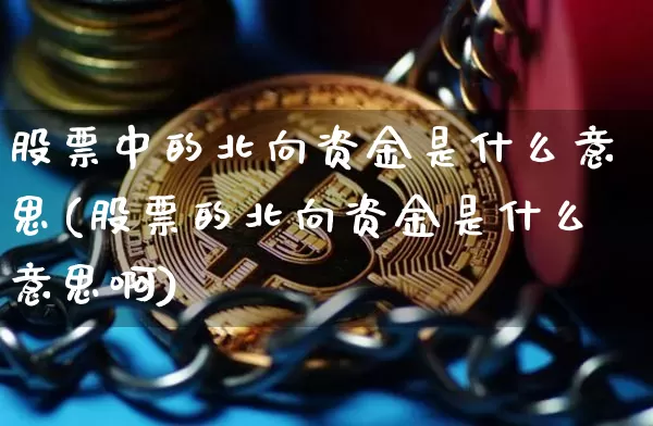 股票中的北向资金是什么意思(股票的北向资金是什么意思啊)_https://www.jyywjc.com_股票价格_第1张