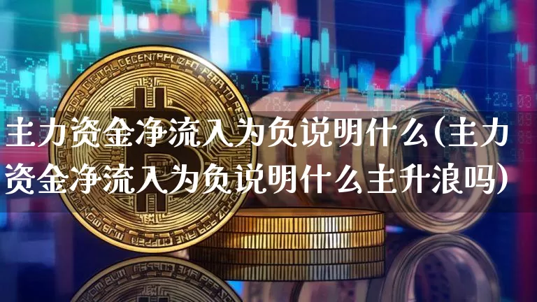 主力资金净流入为负说明什么(主力资金净流入为负说明什么主升浪吗)_https://www.jyywjc.com_股票_第1张