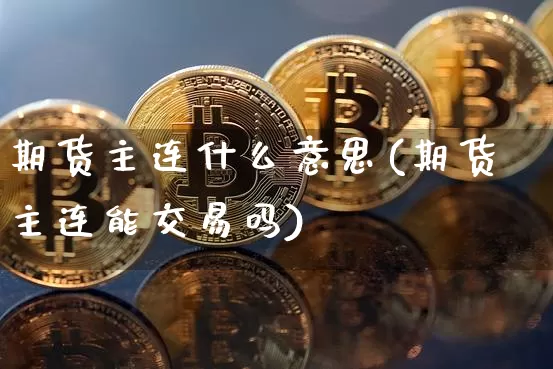 期货主连什么意思(期货主连能交易吗)_https://www.jyywjc.com_科创板_第1张