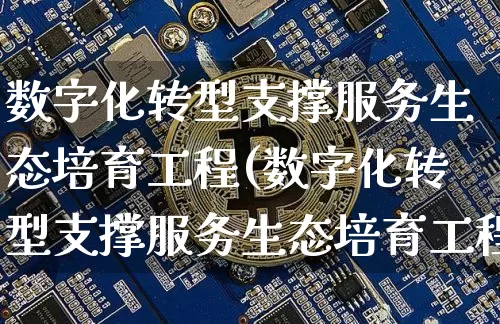 数字化转型支撑服务生态培育工程(数字化转型支撑服务生态培育工程的描述)_https://www.jyywjc.com_股票行情_第1张