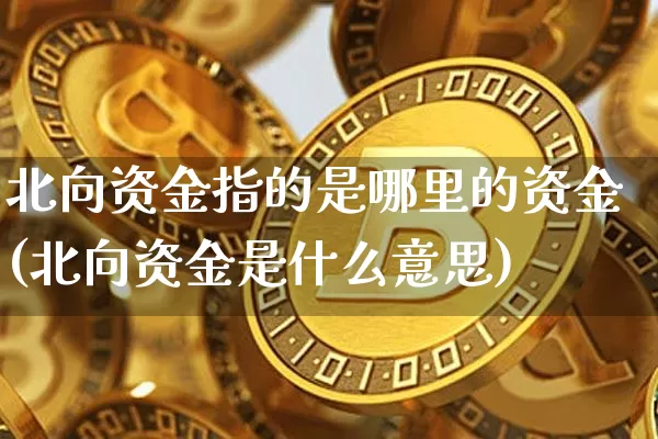 北向资金指的是哪里的资金(北向资金是什么意思)_https://www.jyywjc.com_股票板块_第1张