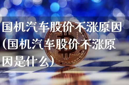 国机汽车股价不涨原因(国机汽车股价不涨原因是什么)_https://www.jyywjc.com_股票板块_第1张