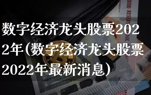 数字经济龙头股票2022年(数字经济龙头股票2022年最新消息)_https://www.jyywjc.com_北交所_第1张