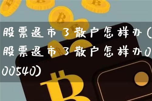 股票退市了散户怎样办(股票退市了散户怎样办000540)_https://www.jyywjc.com_创业板_第1张