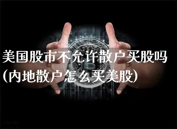 美国股市不允许散户买股吗(内地散户怎么买美股)_https://www.jyywjc.com_股票板块_第1张