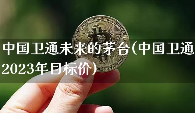 中国卫通未来的茅台(中国卫通2023年目标价)_https://www.jyywjc.com_股票_第1张