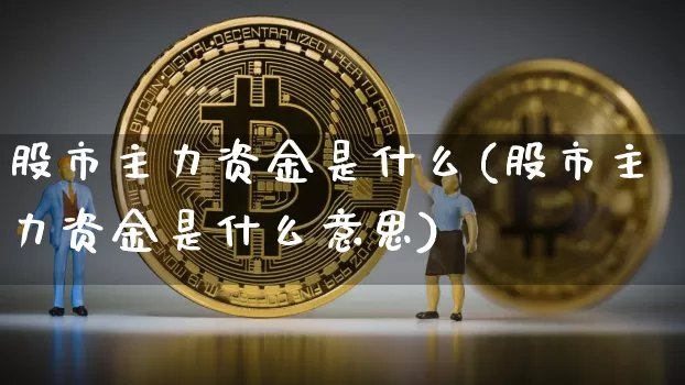 股市主力资金是什么(股市主力资金是什么意思)_https://www.jyywjc.com_股票_第1张