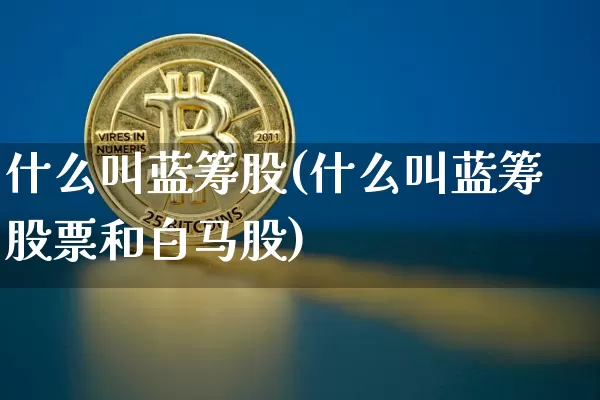 什么叫蓝筹股(什么叫蓝筹股票和白马股)_https://www.jyywjc.com_股票行情_第1张