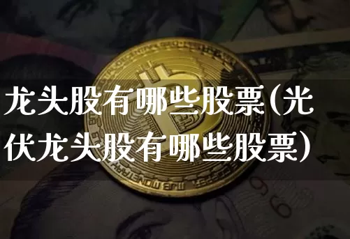 龙头股有哪些股票(光伏龙头股有哪些股票)_https://www.jyywjc.com_上交所_第1张