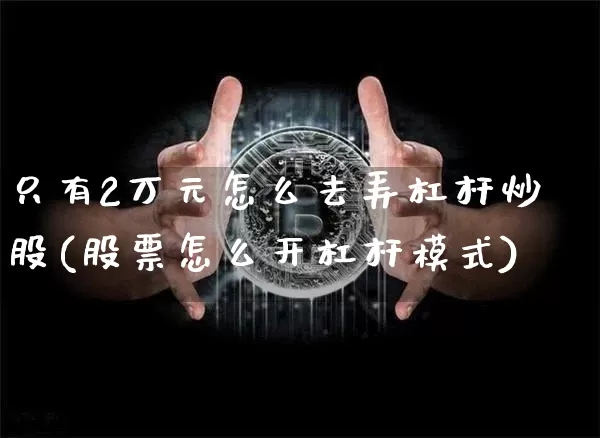 只有2万元怎么去弄杠杆炒股(股票怎么开杠杆模式)_https://www.jyywjc.com_股票行情_第1张