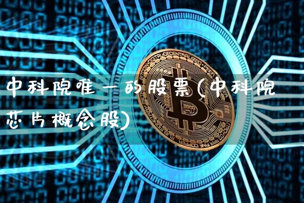 中科院唯一的股票(中科院芯片概念股)_https://www.jyywjc.com_股票_第1张