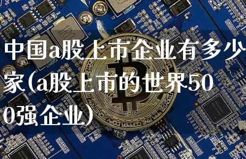 中国a股上市企业有多少家(a股上市的世界500强企业)_https://www.jyywjc.com_北交所_第1张