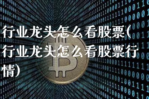 行业龙头怎么看股票(行业龙头怎么看股票行情)_https://www.jyywjc.com_股票行情_第1张