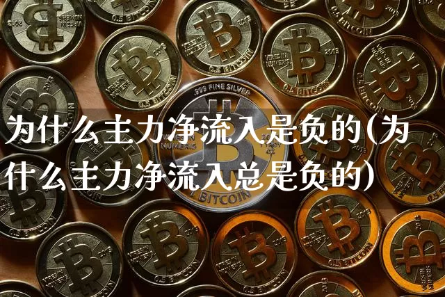 为什么主力净流入是负的(为什么主力净流入总是负的)_https://www.jyywjc.com_股票板块_第1张